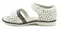 Wojtylko 3S1228 biele dievčenské sandálky | ARNO-obuv.sk - obuv s tradíciou
