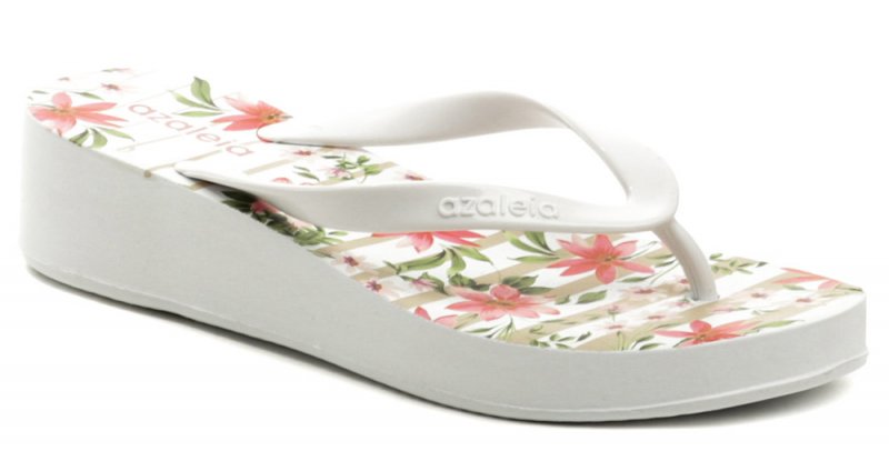 Azaleia 239-464 biele dámske letné žabky | ARNO-obuv.sk - obuv s tradíciou