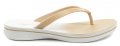 Azaleia 255-360 bielo béžove dámske žabky | ARNO-obuv.sk - obuv s tradíciou