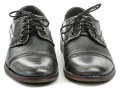 Kristofer 1410 čierne nadmerné pánske poltopánky | ARNO-obuv.sk - obuv s tradíciou