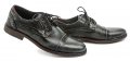 Kristofer 1410 čierne nadmerné pánske poltopánky | ARNO-obuv.sk - obuv s tradíciou