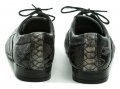 Kristofer 1412 black snake pánske poltopánky | ARNO-obuv.sk - obuv s tradíciou