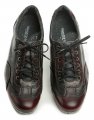 Kristofer 892 čierne bordovej pánske poltopánky | ARNO-obuv.sk - obuv s tradíciou