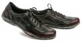 Kristofer 892 čierne bordovej pánske poltopánky | ARNO-obuv.sk - obuv s tradíciou