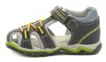 Slobby 151-0020-s1 modro žlté sandále | ARNO-obuv.sk - obuv s tradíciou
