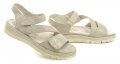 Jana 8-28404-24 béžové nadmerné dámske sandále šírka H | ARNO-obuv.sk - obuv s tradíciou