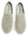 Scandi 220-0119-c1 šedé dámske poltopánky | ARNO-obuv.sk - obuv s tradíciou