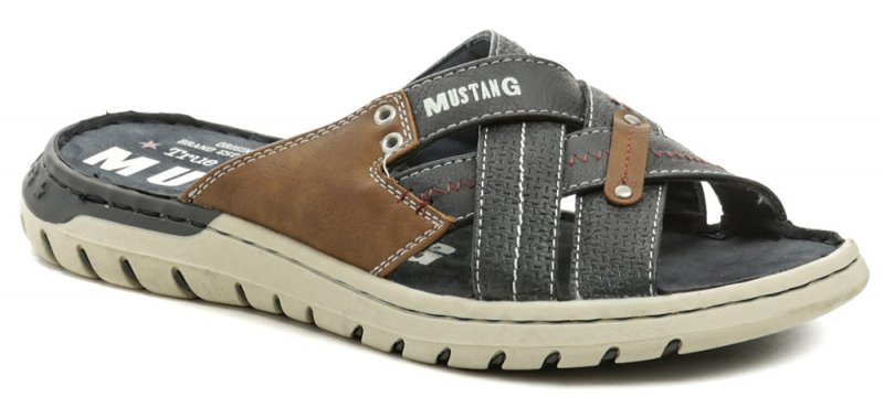 Mustang 4148-701-820 navy pánske nazouváky | ARNO-obuv.sk - obuv s tradíciou