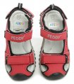 Peddy PY-512-35-12 červené detské sandále | ARNO-obuv.sk - obuv s tradíciou