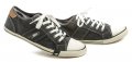 Mustang 4058-305-9 čierno biele pánske tenisky | ARNO-obuv.sk - obuv s tradíciou