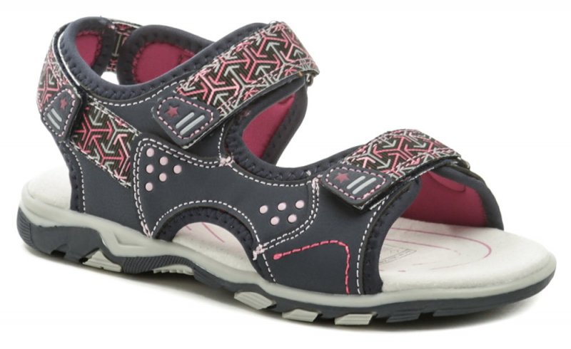 Wojtylko 5S2720 modro ružové dievčenské sandálky | ARNO-obuv.sk - obuv s tradíciou