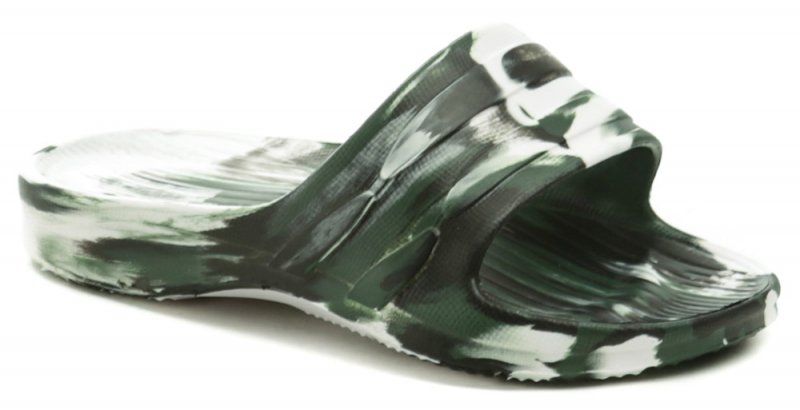 Slobby 182-0000-S1 zeleno biele detské nazúvaky | ARNO-obuv.sk - obuv s tradíciou