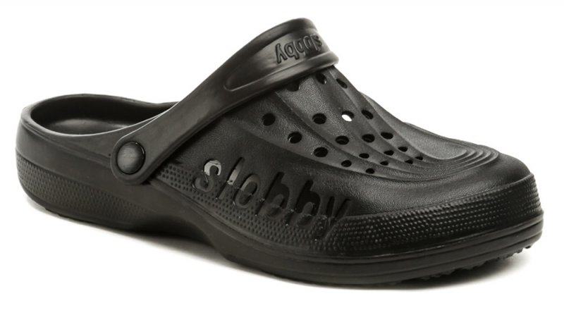 Slobby 391-0003-S1 čierne nazouváky | ARNO-obuv.sk - obuv s tradíciou