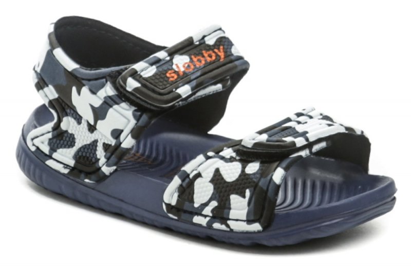 Slobby 191-0018-T1 modré sandálky | ARNO-obuv.sk - obuv s tradíciou
