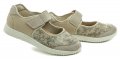 Medi Line 8307 béžové dámske zdravotné topánky | ARNO-obuv.sk - obuv s tradíciou