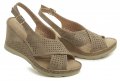 T.Sokolski béžové dámske sandále na kline Six 20L-10 | ARNO-obuv.sk - obuv s tradíciou