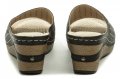 T.Sokolski čierne dámske šľapky na kline BZ89026-4 | ARNO-obuv.sk - obuv s tradíciou