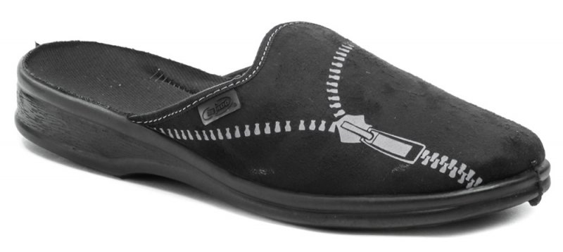 Befado 089m379 čierne pánske papuče | ARNO-obuv.sk - obuv s tradíciou