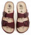 Medi Line S182-002 bordó dámske zdravotné nazúvaky | ARNO-obuv.sk - obuv s tradíciou
