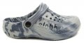 Slobby 192-0009-S1 šedo modré nazouváky crocsy | ARNO-obuv.sk - obuv s tradíciou