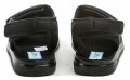 Dr. Orto 733M007 čierne pánske zdravotné sandále | ARNO-obuv.sk - obuv s tradíciou