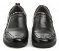 Jana 8-24706-25 čierne dámske poltopánky šírka H | ARNO-obuv.sk - obuv s tradíciou