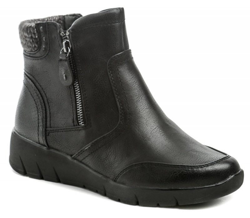 Jana 8-26468-25 čierne dámske zimné topánky | ARNO-obuv.sk - obuv s tradíciou