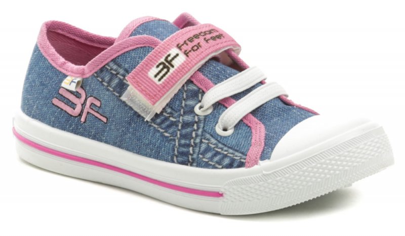 3F detské modro ružové tenisky 4BS8-3 | ARNO-obuv.sk - obuv s tradíciou