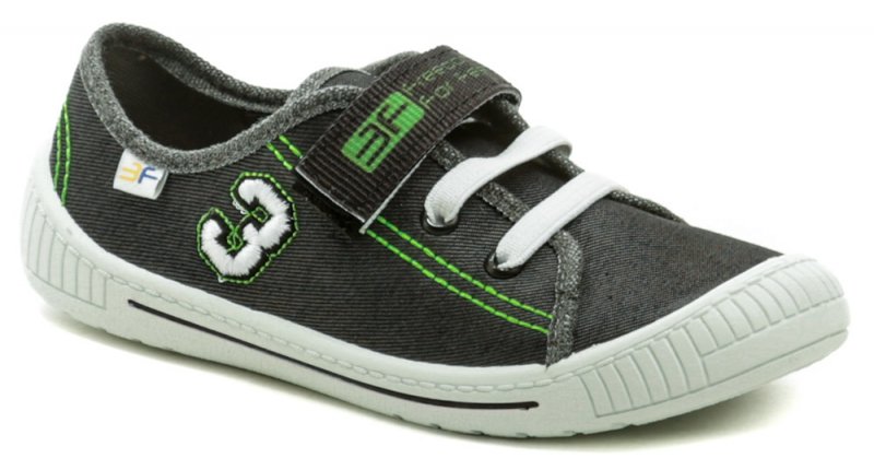 3F detské sivo zelené tenisky 4SK8-18 | ARNO-obuv.sk - obuv s tradíciou