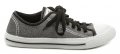 3F šedé plátené tenisky 3MB11-3 | ARNO-obuv.sk - obuv s tradíciou
