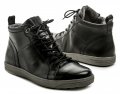 Jana 8-25202-25 čierne dámske nadmerné zimné topánky šírka H | ARNO-obuv.sk - obuv s tradíciou