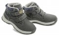 Peddy P3-536-32-13 šedé detské zimné topánky | ARNO-obuv.sk - obuv s tradíciou