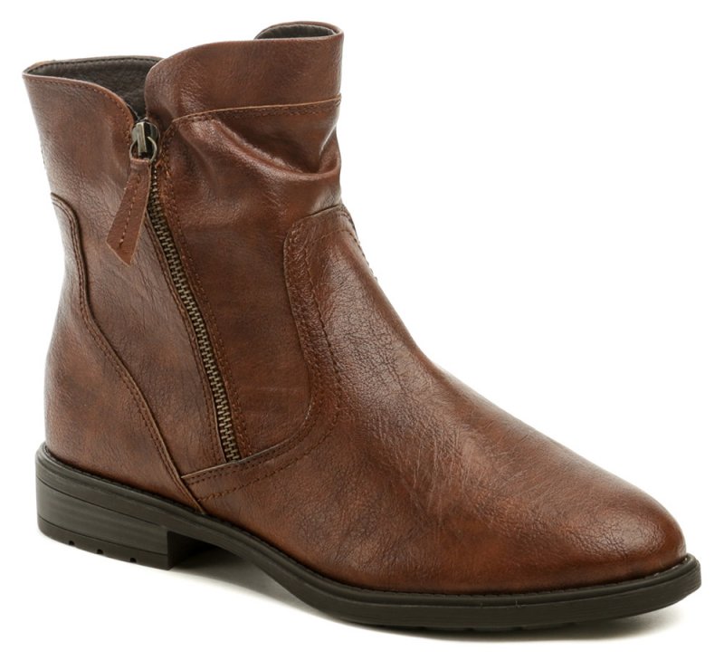 Jana 8-25404-25 hnedé dámske zimné topánky šírka H | ARNO-obuv.sk - obuv s tradíciou