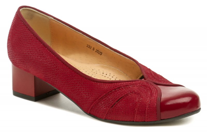 Mintaka C-232 červené dámske lodičky | ARNO-obuv.sk - obuv s tradíciou
