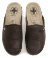 Medi Line 617 hnedé pánske zdravotné papuče | ARNO-obuv.sk - obuv s tradíciou
