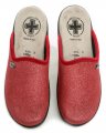 Medi Line 414 červené dámske zdravotné papuče | ARNO-obuv.sk - obuv s tradíciou