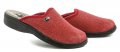 Medi Line 414 červené dámske zdravotné papuče | ARNO-obuv.sk - obuv s tradíciou