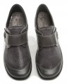 Axel AXCW128 šedé dámske poltopánky topánky šírka H | ARNO-obuv.sk - obuv s tradíciou