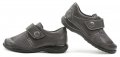 Axel AXCW128 šedé dámske poltopánky topánky šírka H | ARNO-obuv.sk - obuv s tradíciou