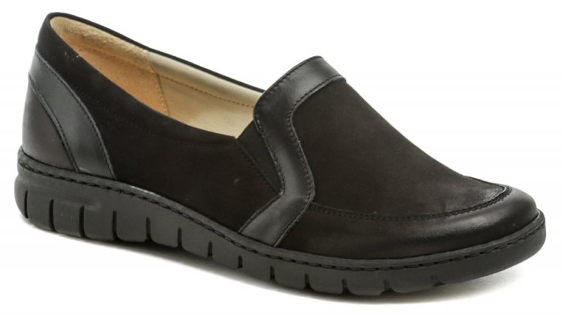 Mintaka 02956-6 čierne dámske poltopánky | ARNO-obuv.sk - obuv s tradíciou