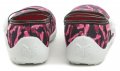 Vi-GGA-Mi čierno ružové baleríny s kvietkom | ARNO-obuv.sk - obuv s tradíciou