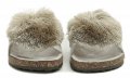 eVento 20SD10-1734 šedé dámske šľapky | ARNO-obuv.sk - obuv s tradíciou