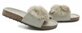 eVento 20SD10-1734 šedé dámske šľapky | ARNO-obuv.sk - obuv s tradíciou