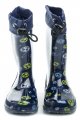 KTR 3G4420 modré detské čižmy | ARNO-obuv.sk - obuv s tradíciou