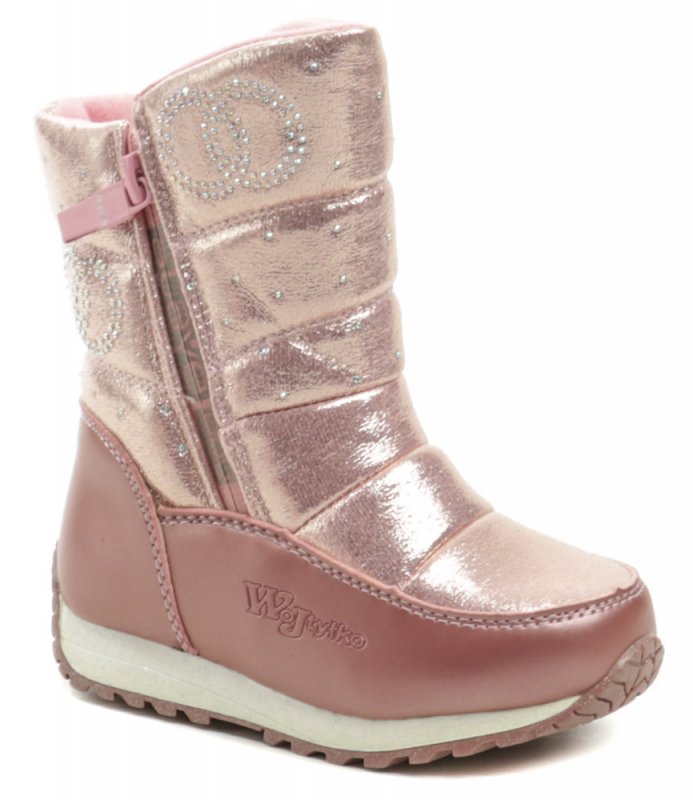 Wojtylko 2Z25220 ružové dievčenské zimné snehulky | ARNO-obuv.sk - obuv s tradíciou