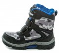 American Club HL21-19 čierno modré detské zimné topánky | ARNO-obuv.sk - obuv s tradíciou
