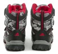 American Club HL21-19 čierno červené detské zimné topánky | ARNO-obuv.sk - obuv s tradíciou