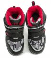 American Club HL21-19 čierno červené detské zimné topánky | ARNO-obuv.sk - obuv s tradíciou