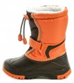 American Club CL07-19 čierno oranžové detské snehule | ARNO-obuv.sk - obuv s tradíciou