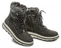 Tom Tailor 9090404 šedé zimné dámske topánky | ARNO-obuv.sk - obuv s tradíciou